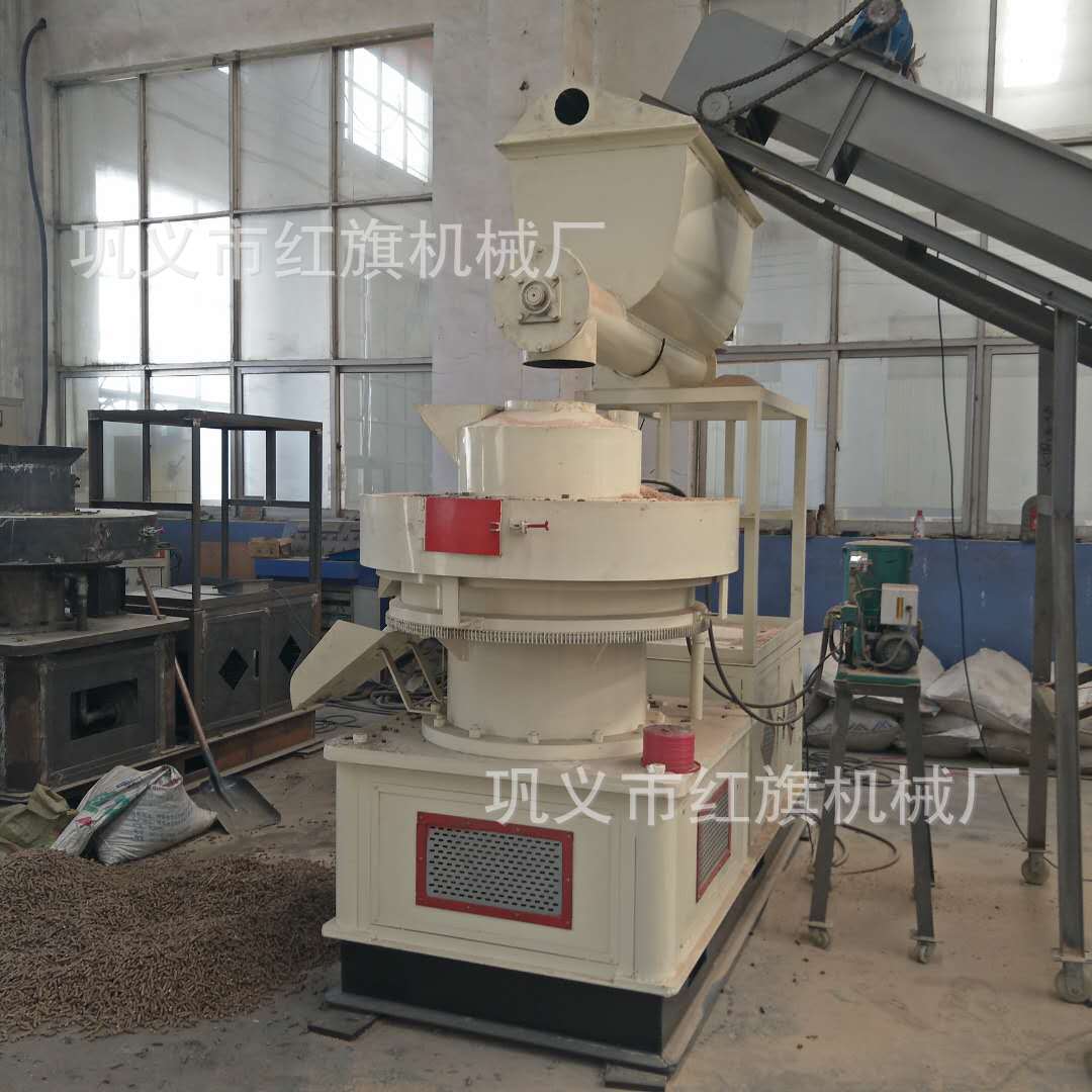 新型生物质颗粒机秸秆稻壳燃料颗粒成型机生产线价格 木肖颗粒机