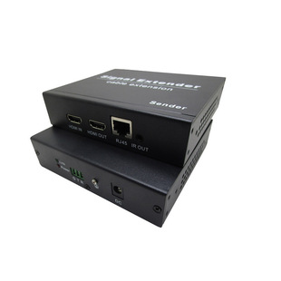 朗恒HDE 支持局域网一发多收 200D传输200米HDMI延长器转RJ45传输