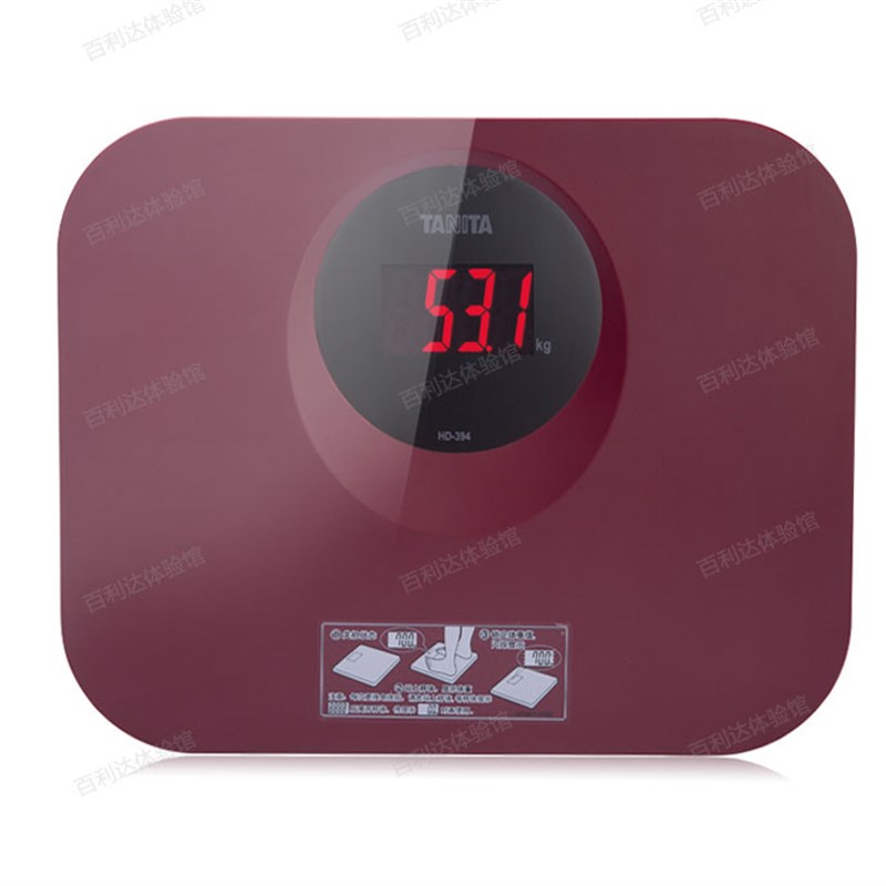 TANITA百利达日本电子体重秤电子秤人体秤家用称精准高精度HD-395