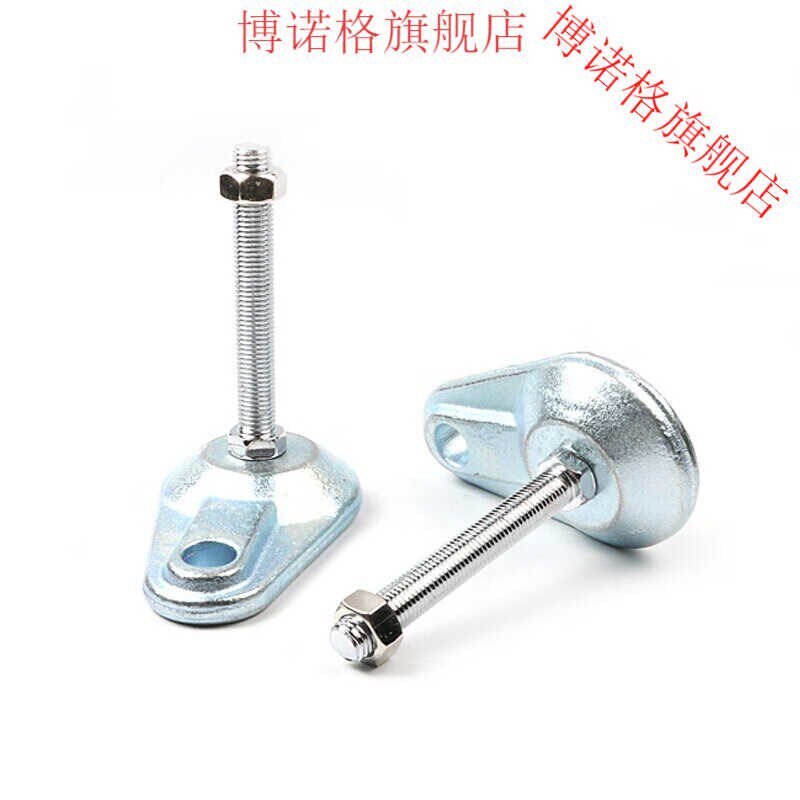 重型带耳脚杯地脚螺丝CD型调节脚金属支撑脚杯机床脚实心固定地脚