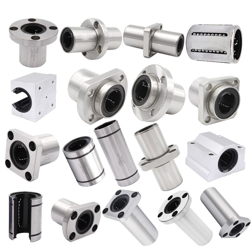 NSK进口圆法兰直线轴承LMF6 8 10 12 13 16 20 25 30 35 40 50UU