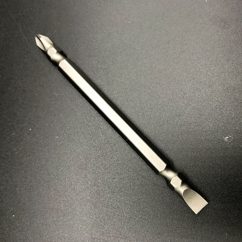 高硬度合金钢十字一字两用电批头双头风批嘴电动螺丝刀头咀起子头