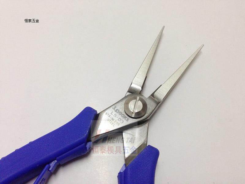 原装日本三山牌钳 不锈钢电子钳(剪钳) 3PEAKS LS-01 02 03