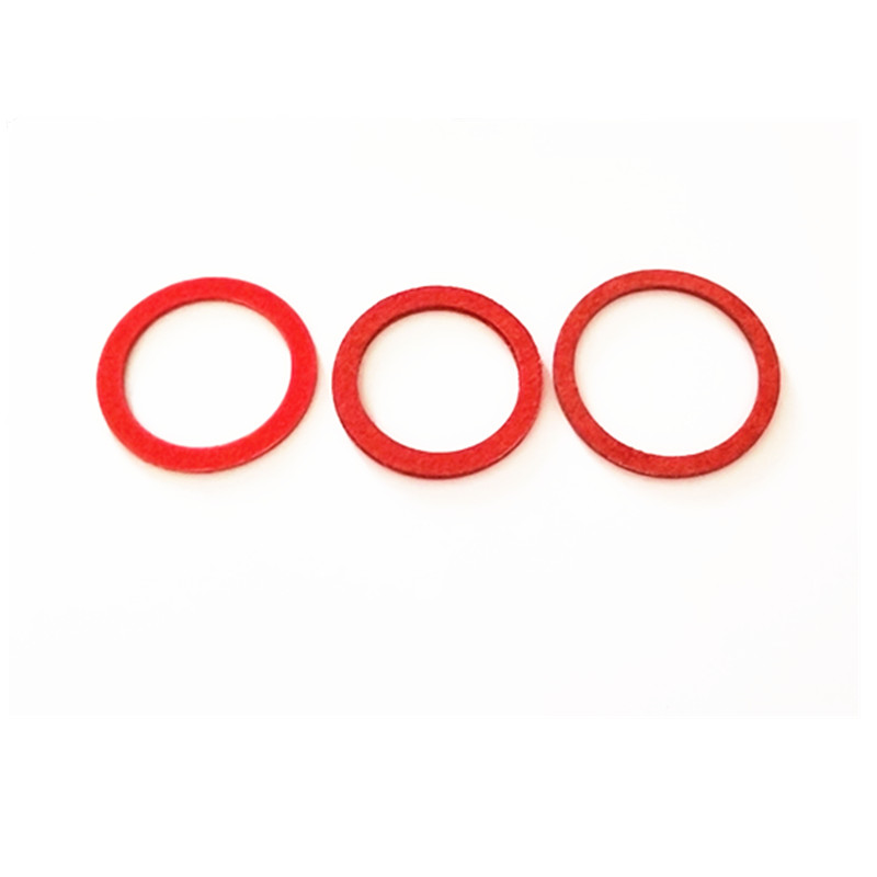 耐高温绝缘红钢纸平垫圈密封垫红纸垫片螺丝介子油管垫M6M8M10M12