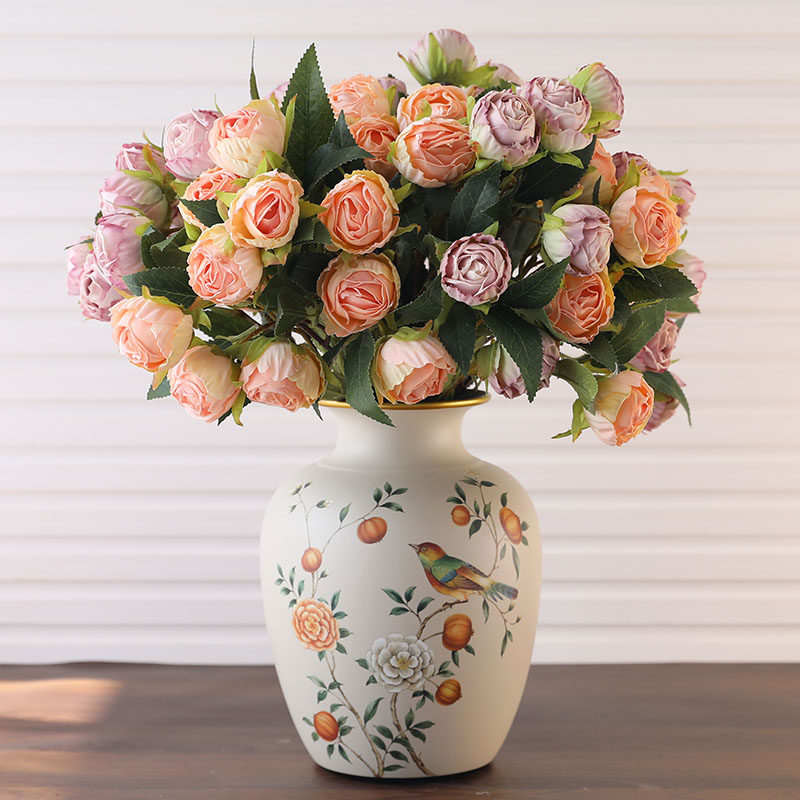 新中式陶瓷花瓶 欧式美式简约客厅玄关餐桌茶几装饰花瓶 工艺摆饰,工业油品/胶粘/化学/实验室用品,实验室漏斗,淘宝优惠券,粉丝福利购,淘宝优惠卷