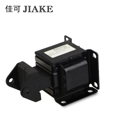 电磁铁SA-3702吸力5KG行程20mm全铜线圈220V交流推拉式牵引电磁铁