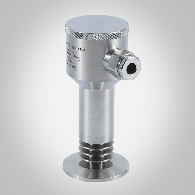 耐高温平膜型压力传感器防堵塞压力式液位计变送器4-20mA/RS485