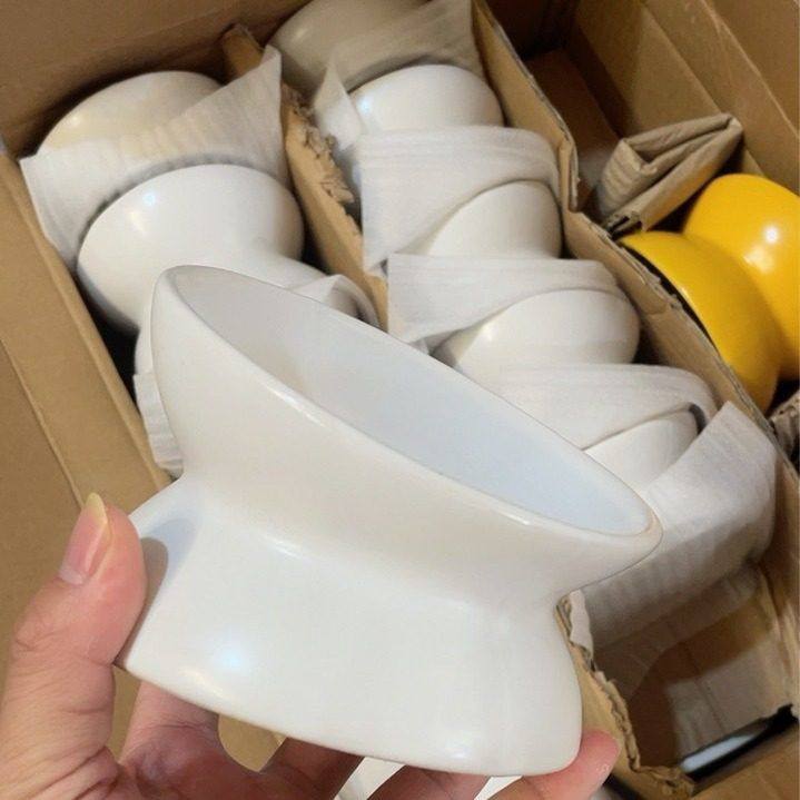 宠物陶瓷碗 脚护颈斜口碗颜值猫碗微瑕陶瓷猫食盆 宠物碗,宠物/宠物食品及用品,宠物储粮桶,淘宝优惠券,粉丝福利购,淘宝优惠卷
