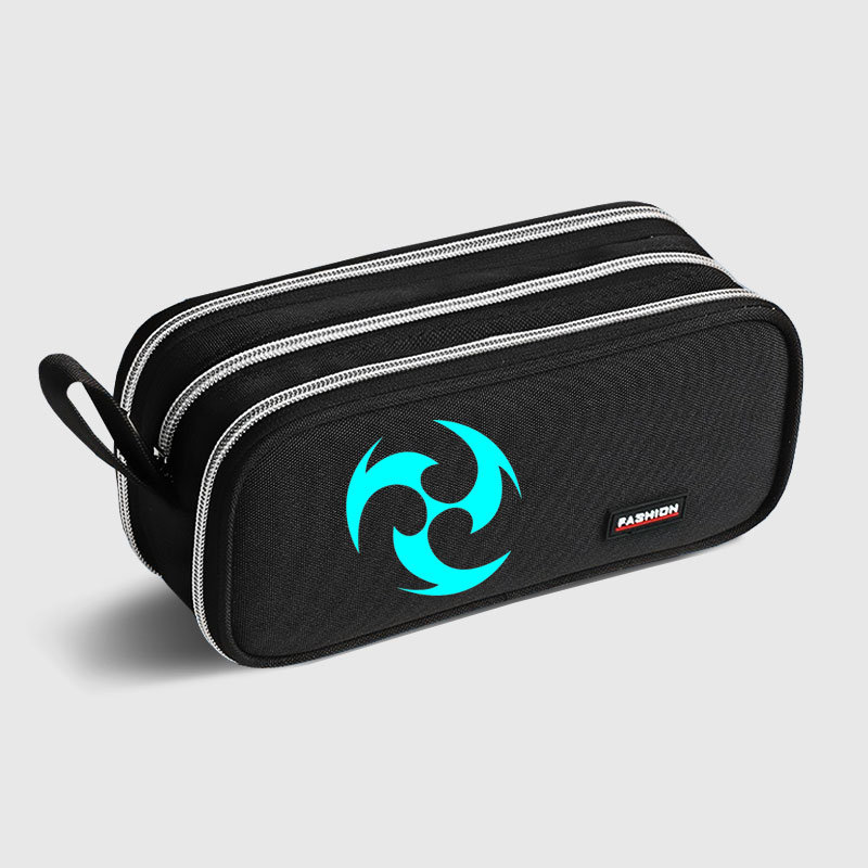 夜光原神大容量笔袋文具盒男孩2024年新款小学生男童铅笔盒高颜值