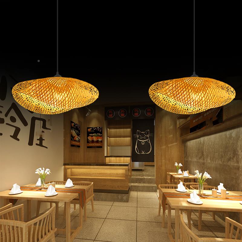 南乐室亚餐厅竹吊灯东禅日竹厅式艺茶民宿火编意锅店农家67623吧