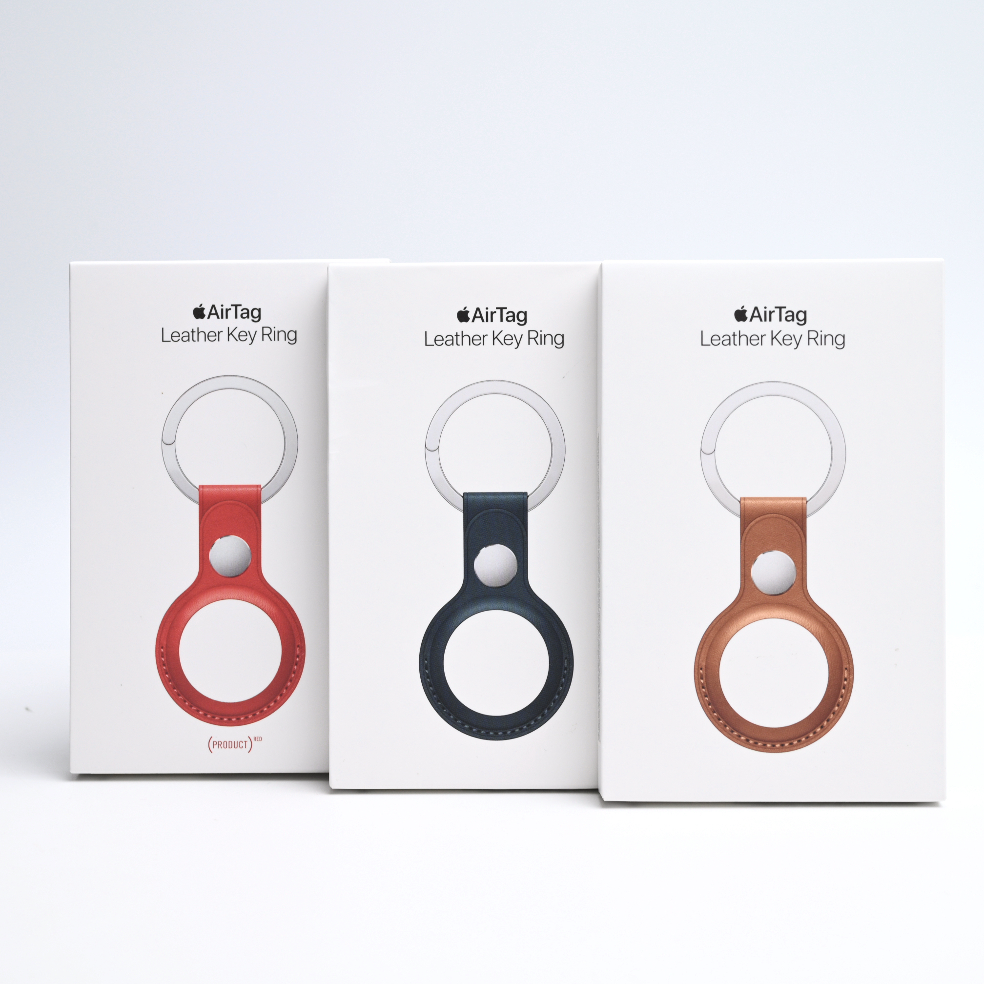 AppleAirtag防丢器皮革钥匙扣