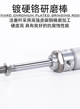 亚德客铝合金迷你带磁气缸MBL32X25X35X100X150X200X250X400X500S