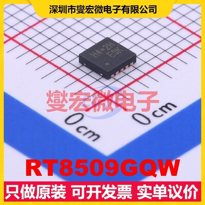 RT8509GQW WDFN-10-EP(3x3) DC-DC电源转换器芯片IC