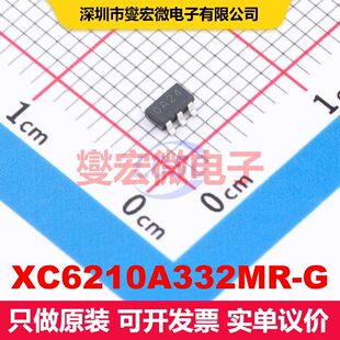 XC6210A332MR-G SOT-25 线性低压差(LDO)电压调节器 电源管理