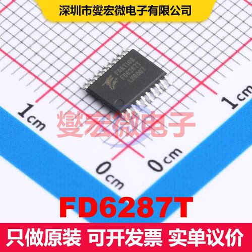 FD6287T TSSOP-20 闸极驱动器 电源管理 集成芯片IC