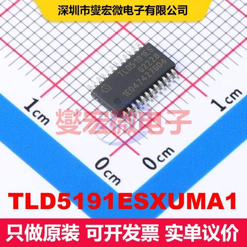 TLD5191ESXUMA1 TSSOP-24-EP-150mil LED驱动器 电源管理 集成芯
