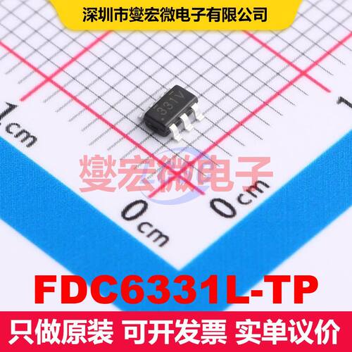 FDC6331L-TP SOT-23-6 配电开关/负载驱动器 电源管理 集成芯片IC
