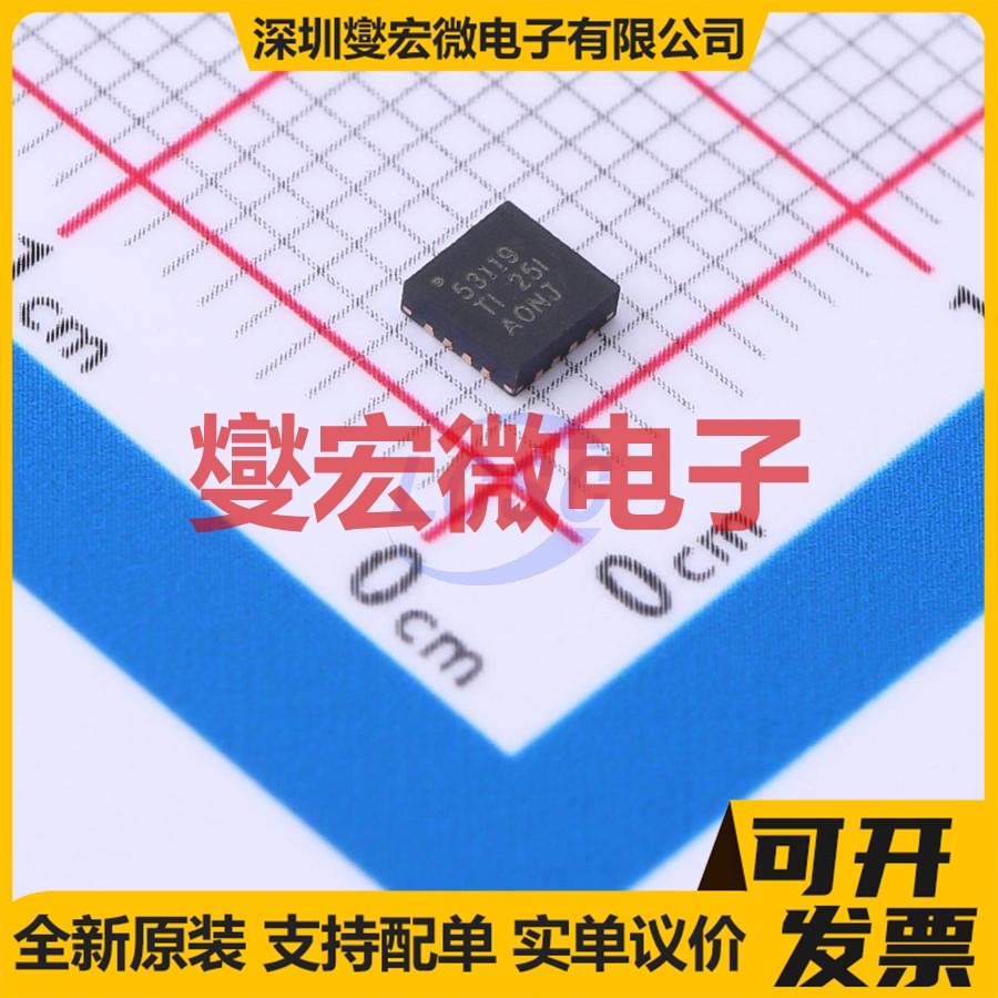 TPS53119RGTR VQFN-16-EP(3x3) DC-DC 电源管理芯片IC