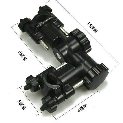 钓鱼伞钓椅万向连接器多功能炮台支架拉饵盘伞架凳配件渔具垂钓用