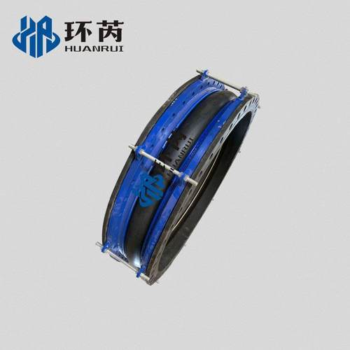 大口径可曲挠橡胶软连接翻边柔性管道软接头法兰式球形橡胶补偿器