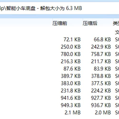 智能小车底盘模型3D图纸档sw三维设计麦克纳姆轮TT直流马达【163