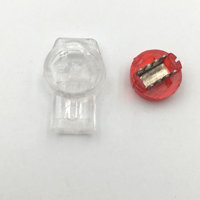 K1K2K3接线子网线接线子单双刀片接线子 电话二芯接线子袋装200粒