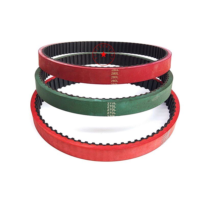 梯形橡胶同步带439L/117齿同步皮带//双面齿形传动工业皮带DA DB