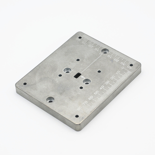 钻台台面 钻床面板 钻床金属工作台带刻度 六合一微型机床配件