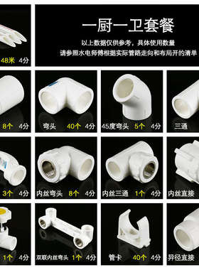 卫绿色2装修卫1ppr益厨套装冠25水管分管热熔配件管材41管道6dn20