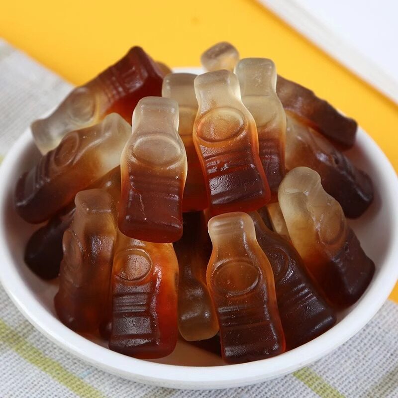 糖果批发qq软糖喜糖橡皮糖各种各样多种混合混装小零食qq糖可乐味