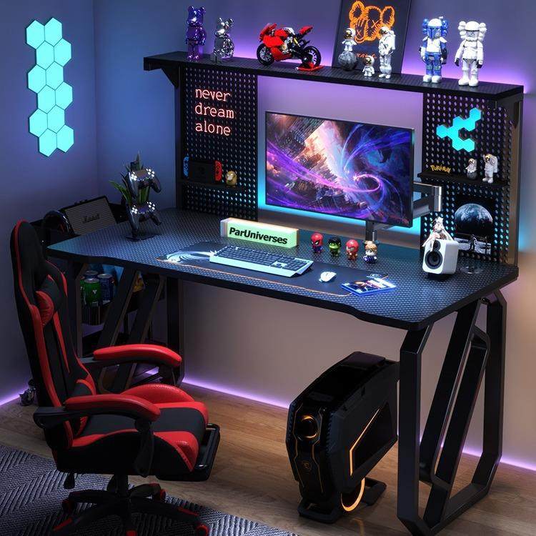 电脑台式桌家用书桌卧室学生写字桌子现代简约办公桌电竞桌碳纤维,影音电器,更多影音配件,淘宝优惠券,粉丝福利购,淘宝优惠卷