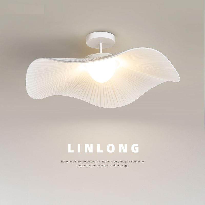现代简约设计师个性荷叶吸顶灯具北欧创意样板房客厅餐厅卧室吊灯