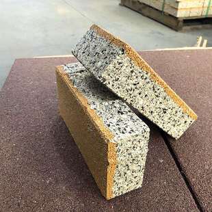 户外海绵吸水瓷砖花园彩色陶瓷颗粒透水砖人行道便道广场渗水地砖