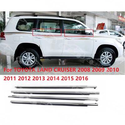 陆地巡洋舰LANDCRUISER08-16车门窗玻璃防水密封条黑色/电镀