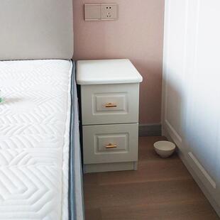 床头柜迷你简约现代小型超窄柜30/35/40cm宽轻奢卧室床边柜夹缝s^