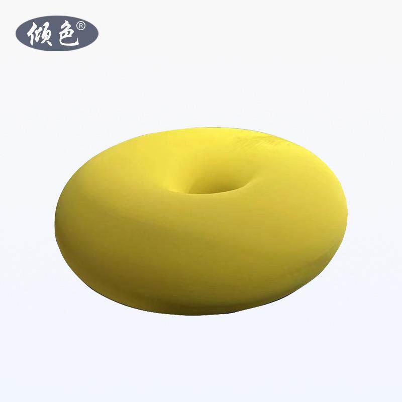 设计师网红懒人甜甜圈沙发创意儿童座椅婴儿圆形可爱休闲宝宝沙发