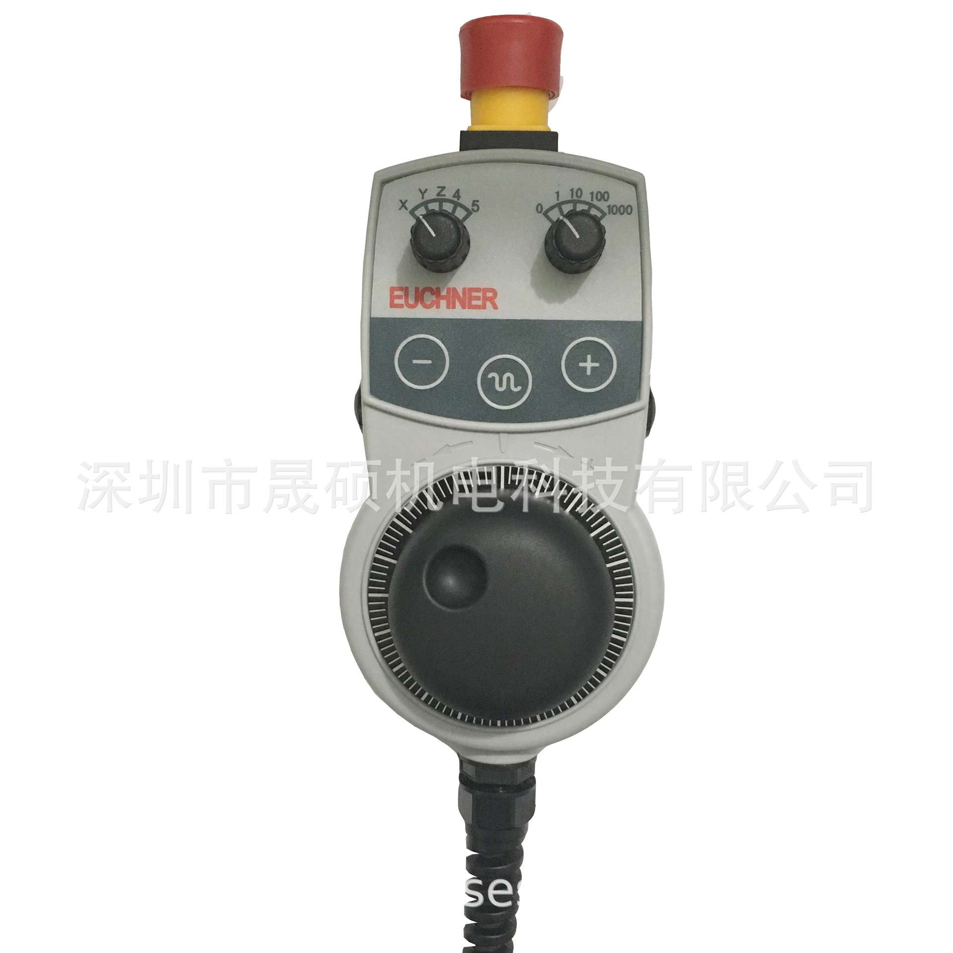 原装EUCHNER安士能HBA-100186发格电子手轮CNC手持操作单元脉冲器