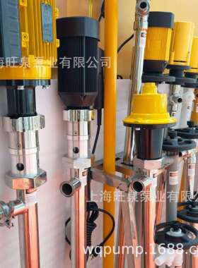 旺泉HD-ENC2-V+SS316L-1000HV350-BN螺杆式插桶泵、高粘度油桶泵