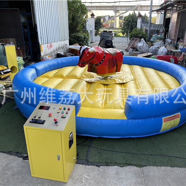 游乐设备厂家充气西班牙斗牛机