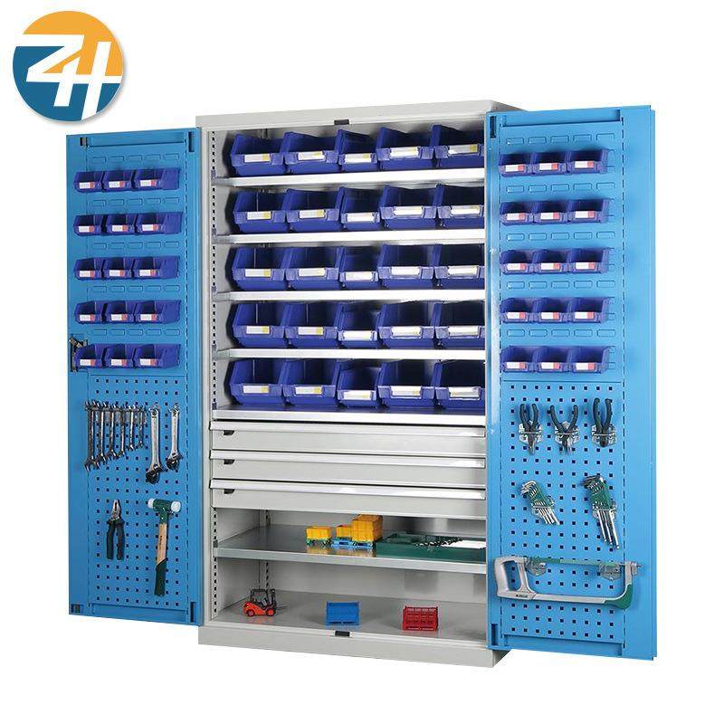 现货重型双开门储物柜加厚车间用抽屉式置物五金零件储物柜,收纳整理,烫衣板及配件,淘宝优惠券,粉丝福利购,淘宝优惠卷