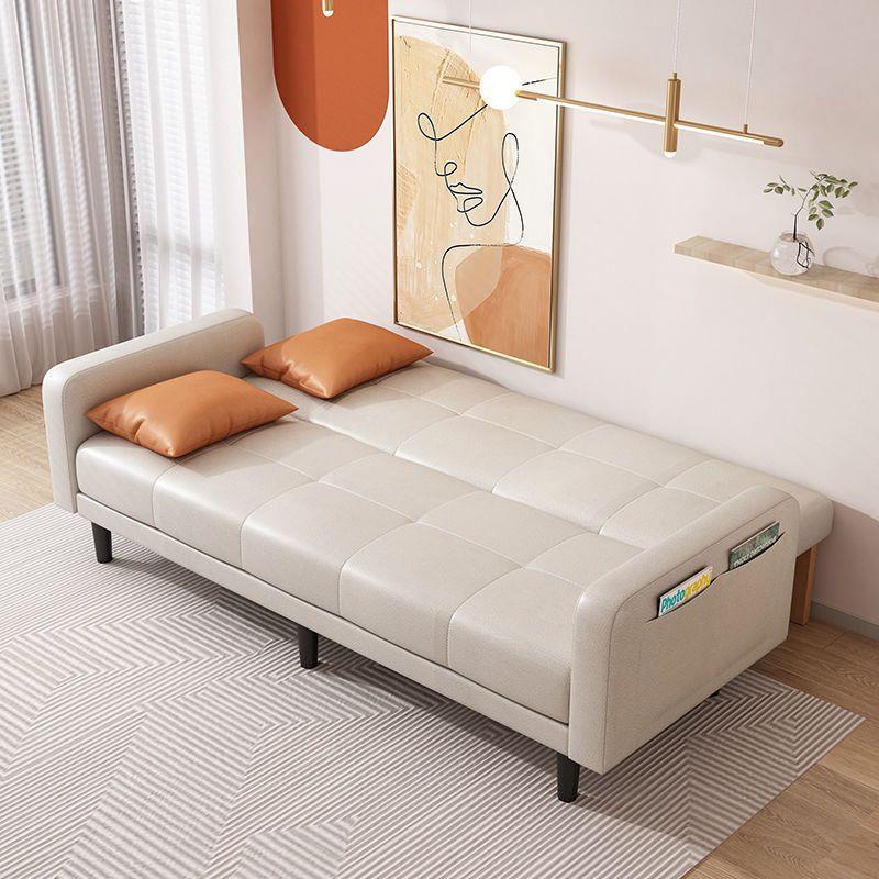 多功能沙发客厅小户型科技布折叠沙发床一体两用出租屋小沙发脚踏