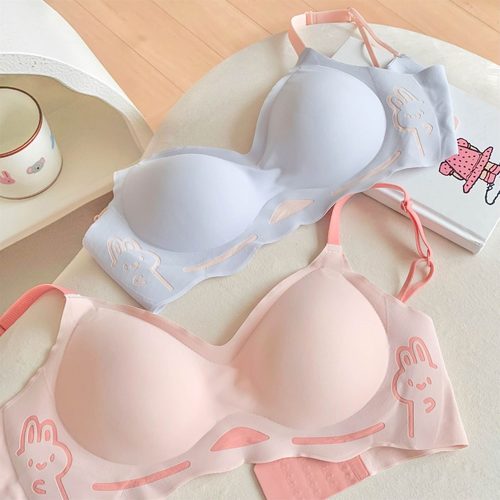 无钢圈防下垂运动美背学生文胸罩