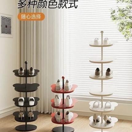 铁艺好看窄入户门儿童鞋多层家用门口室内收纳架子简易鞋架柜小