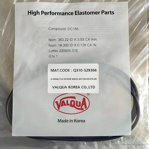 议价VALQUA 全氟密封圈 DC156， 孤品捡漏 可维修