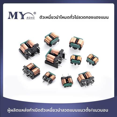 SQ1010/1212/1918电源滤波扁平线电感5MH-30MH高频共模滤波电感厂