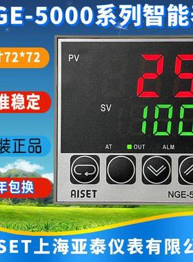 AISET上海亚泰仪表温控器NGE-5000 5011 5012 5021 5400原装正品