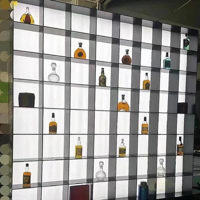 展示柜背景导光板亚克力导光板定制酒柜展架发光板匀光板发光背板