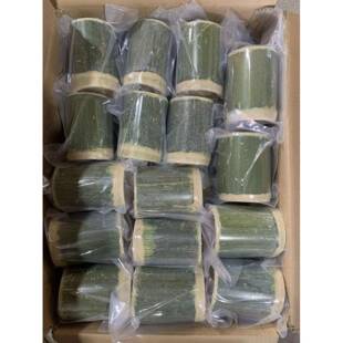 真空包装网红竹筒杯奶茶杯竹桶咖啡冰激凌竹杯新鲜竹筒饭楠竹商用