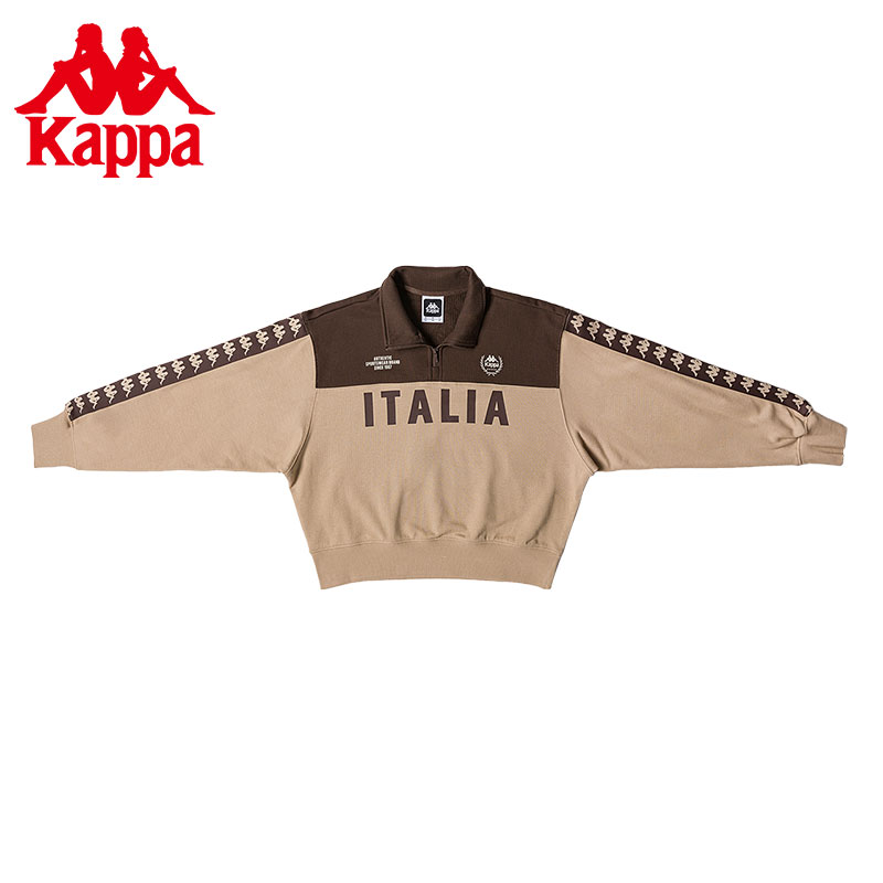 Kappa卡帕复古串标卫衣