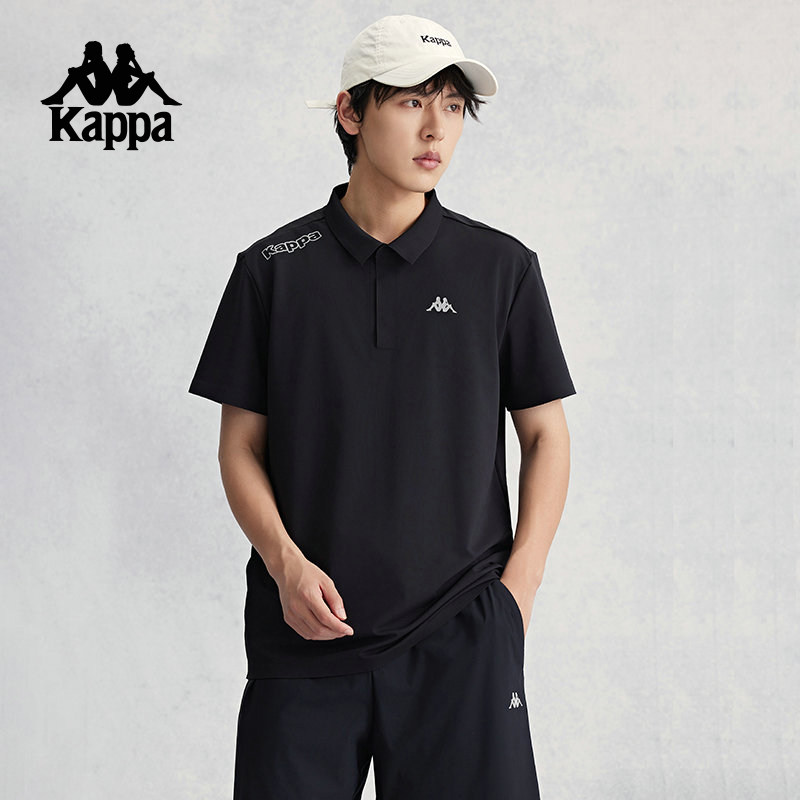 kappa卡帕背靠背休闲运动polo衫男2024新款夏季透气短袖t恤上衣潮,运动服/休闲服装,运动POLO衫,淘宝优惠券,粉丝福利购,淘宝优惠卷